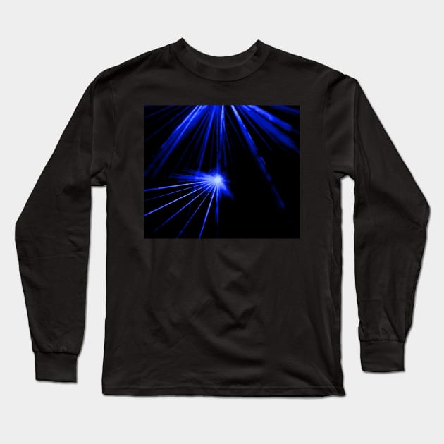 MOTHERSHIP BLUE Long Sleeve T-Shirt by neilstuartcoffey